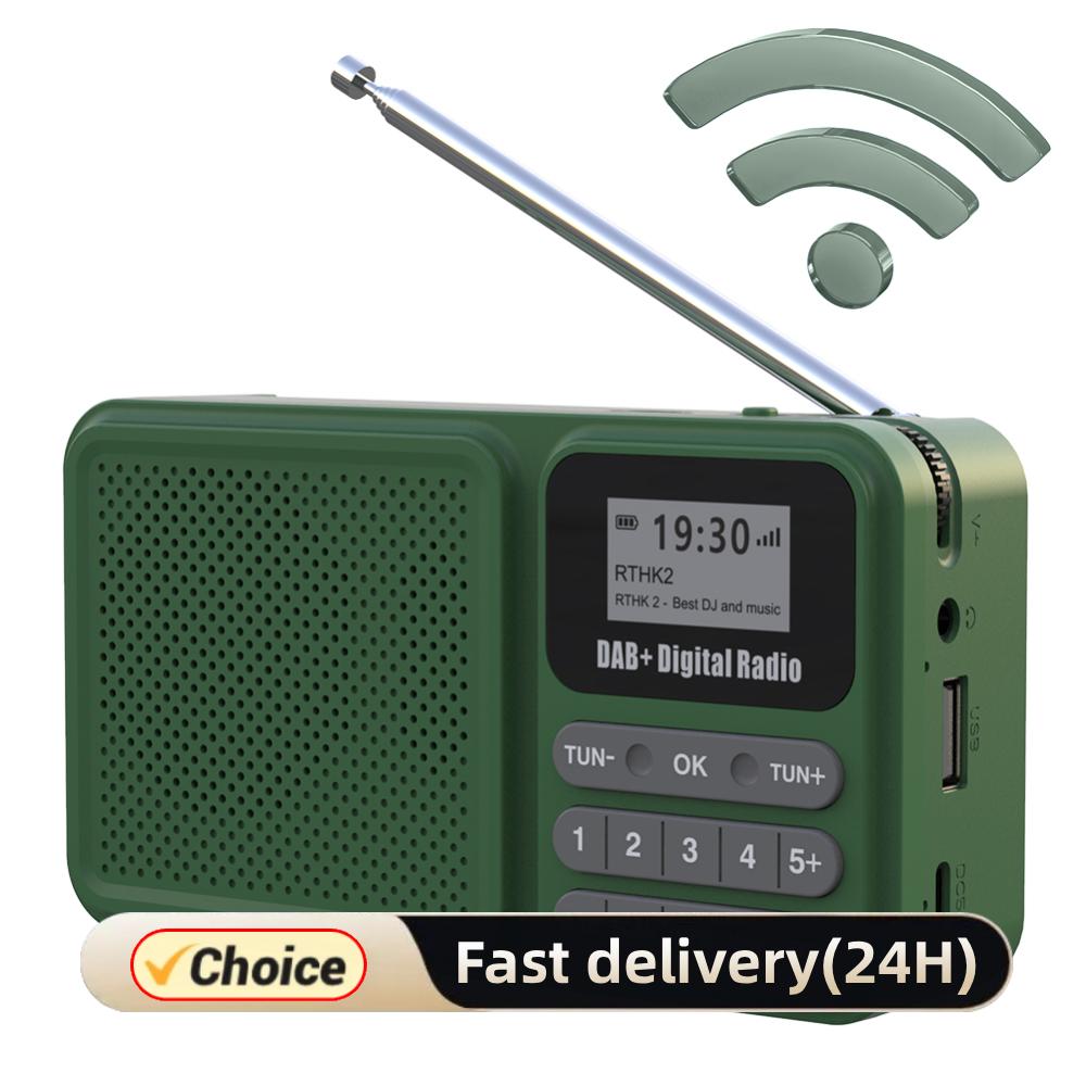 Audio Music Play - Portable DAB+ Radio with LCD Display