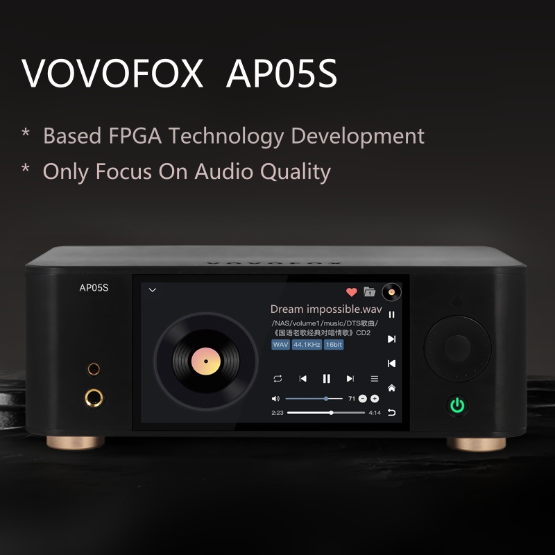 Audio Music Play - VOVOFOX-HiFi AP05S Lossless Music Player Based