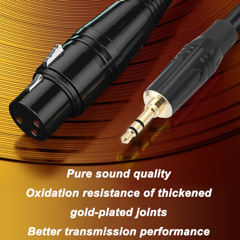 XLR to AUX 3.5mm Jack Audio Ca - đánh giá và giá Cable Xlr Balanced