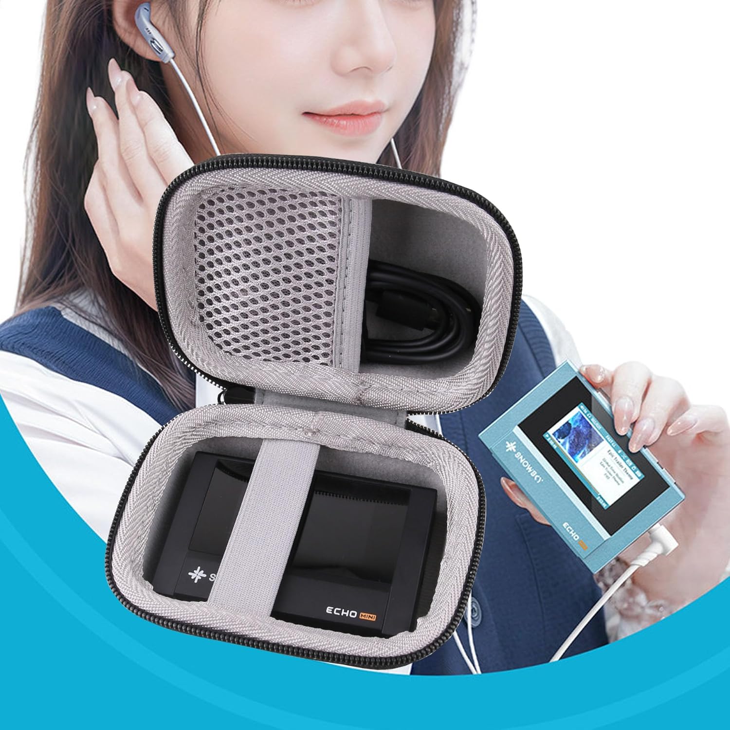 Carrying Hard EVA Case for MEC - đánh giá và giá Audio Music Play