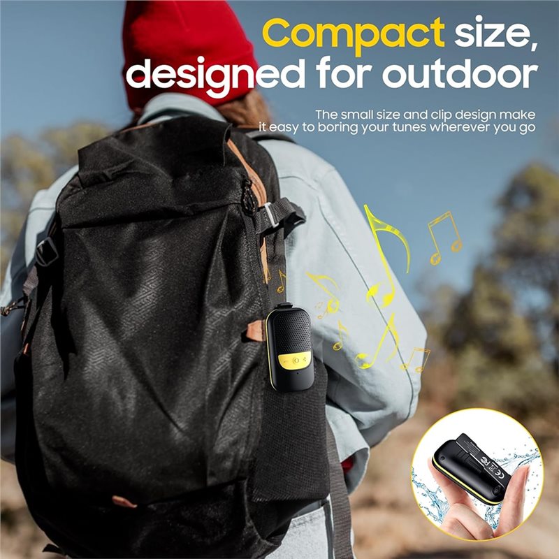 B68C Clip-On Portable Bluetoot - đánh giá và giá Audio Music Free Online