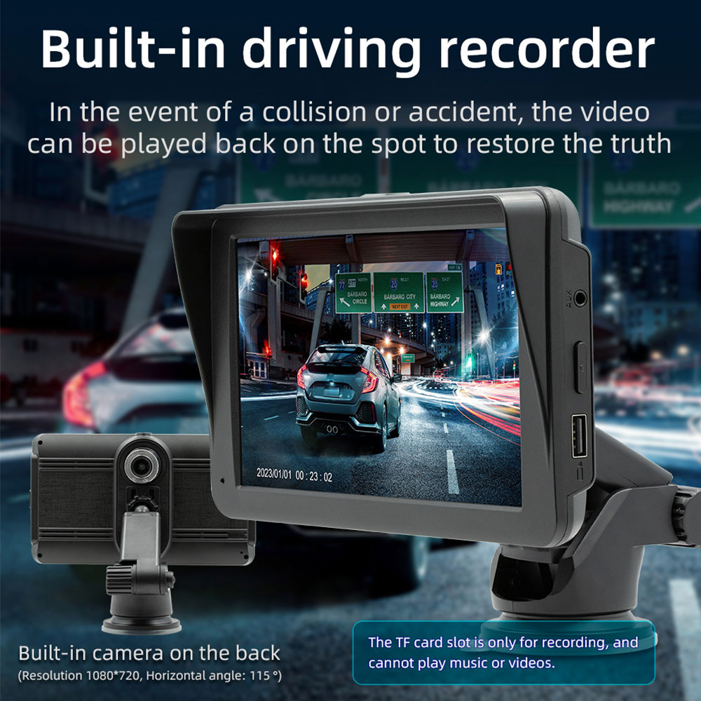7-Inch Universal Touch HD Scre - đánh giá và giá Audio Music Png