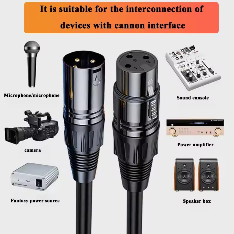 3Pin XLR Cable Audio Cable XLR - đánh giá và giá Cable Xlr Balanced