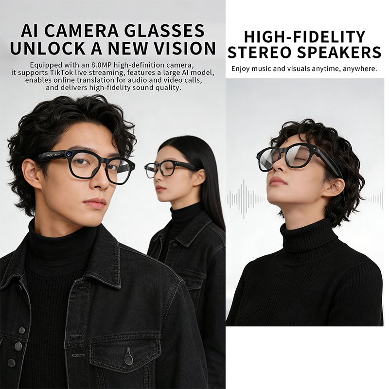 Fashionable Smart Glasses Supp - đánh giá và giá Audio Music Free Online
