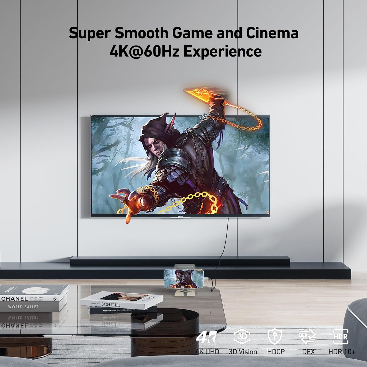 USB C to HDMI Adapter 4K@60Hz  - đánh giá và giá Contact Pickup Mic