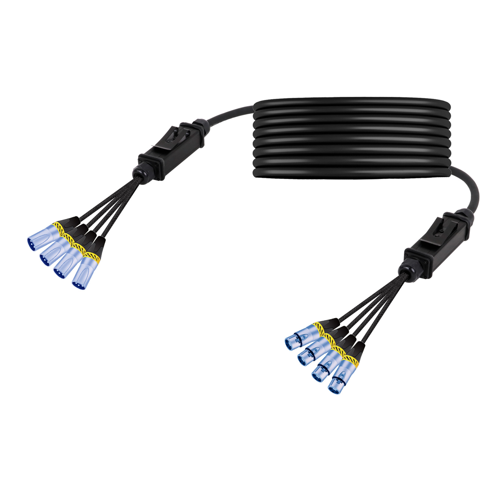 4 Channel Professional Multi-M - đánh giá và giá Cable Xlr Balanced