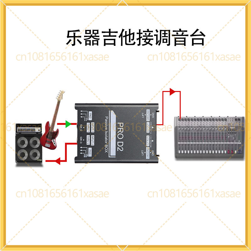 For Professional Instrument DI - đánh giá và giá Cable Xlr Balanced