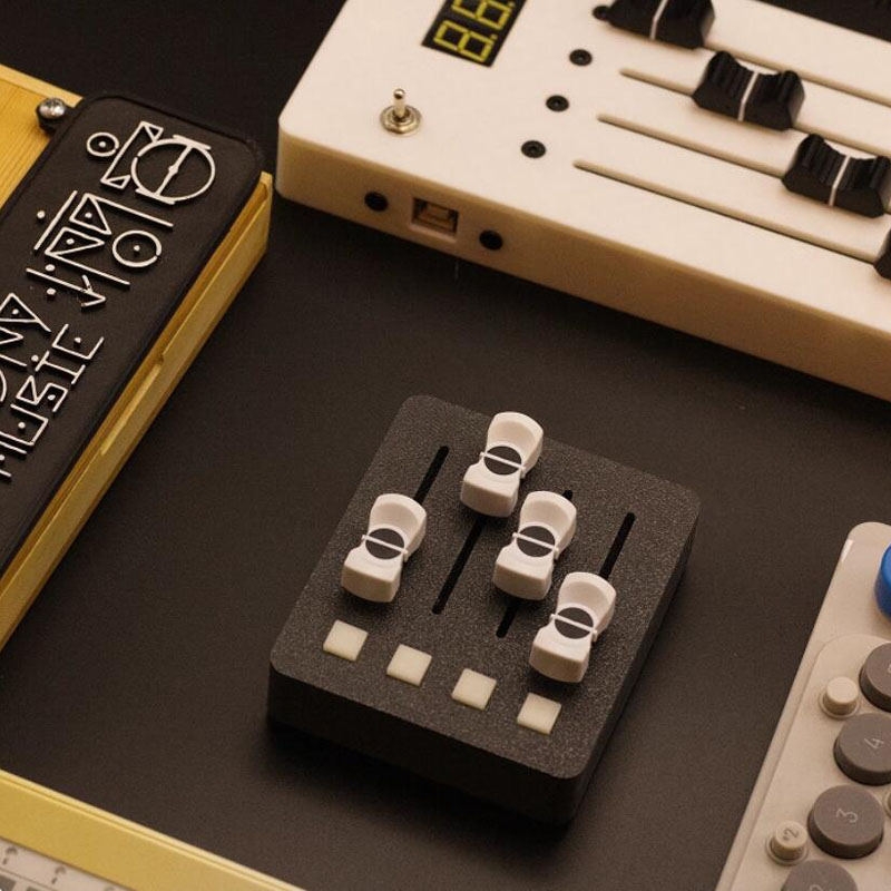 EM-PO2 MIDI Controller 4 Fader - đánh giá và giá Audio Music Production