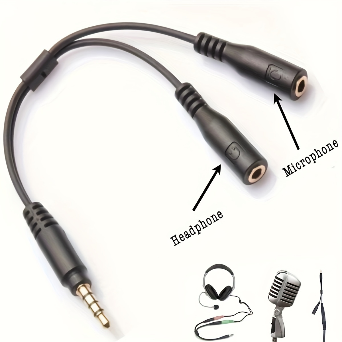 3.5mm Stereo Audio 1Male to 2  - đánh giá và giá Audio Music Play
