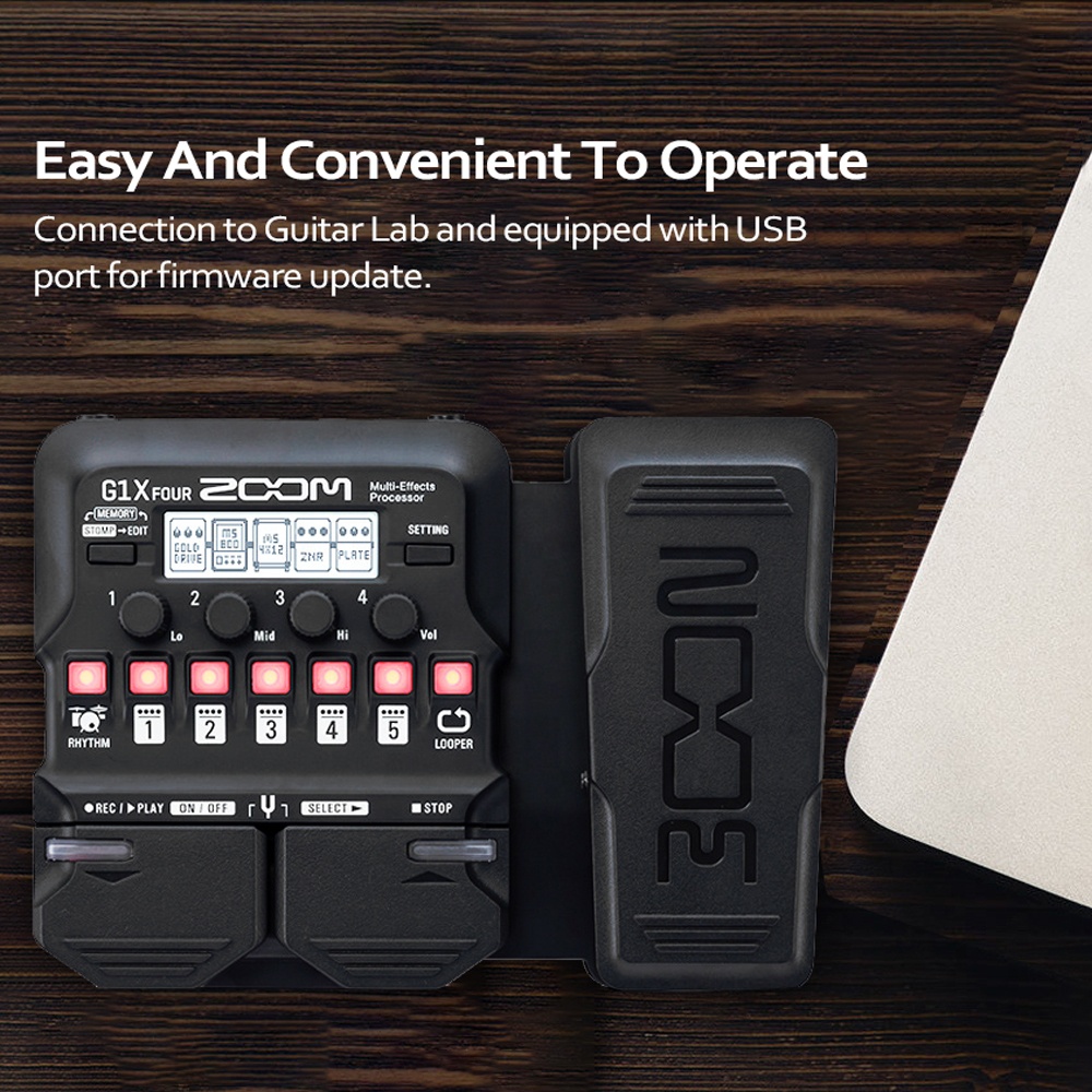 Four Electric Guitar Multi Eff - đánh giá và giá Audio Music Effect