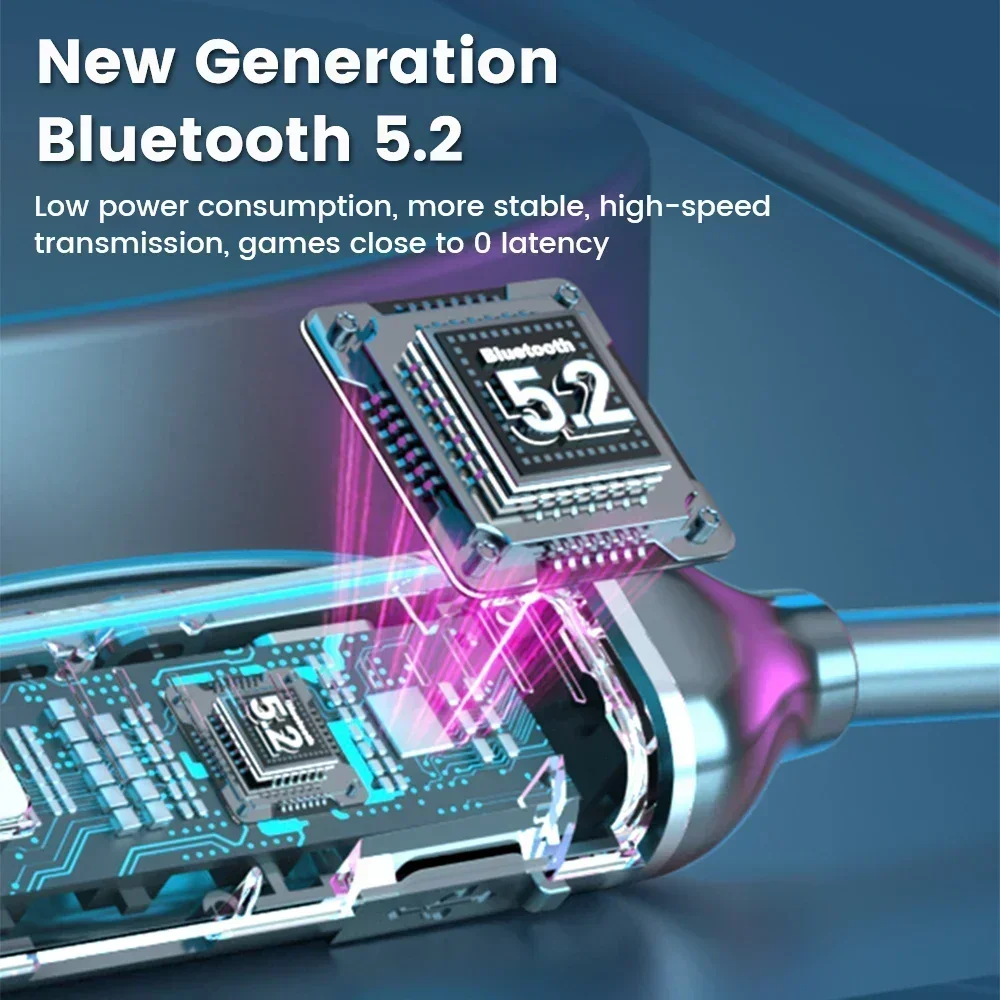 K58pro Wireless Earphones Blue - đánh giá và giá Contact Pickup Mic