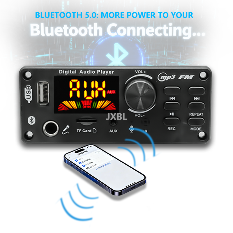80W Bluetooth 5.0 MP3 Decoder  - đánh giá và giá Audio Music Play