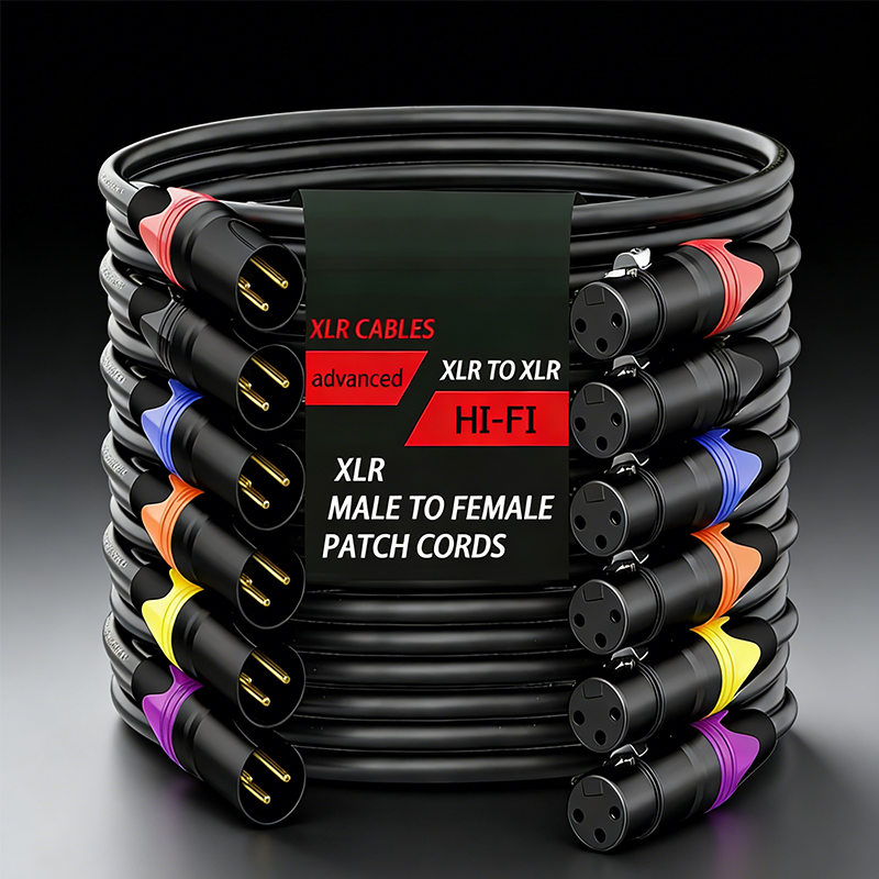 XLR Microphone Cable 3-Pin Mal - đánh giá và giá Cable Xlr Balanced