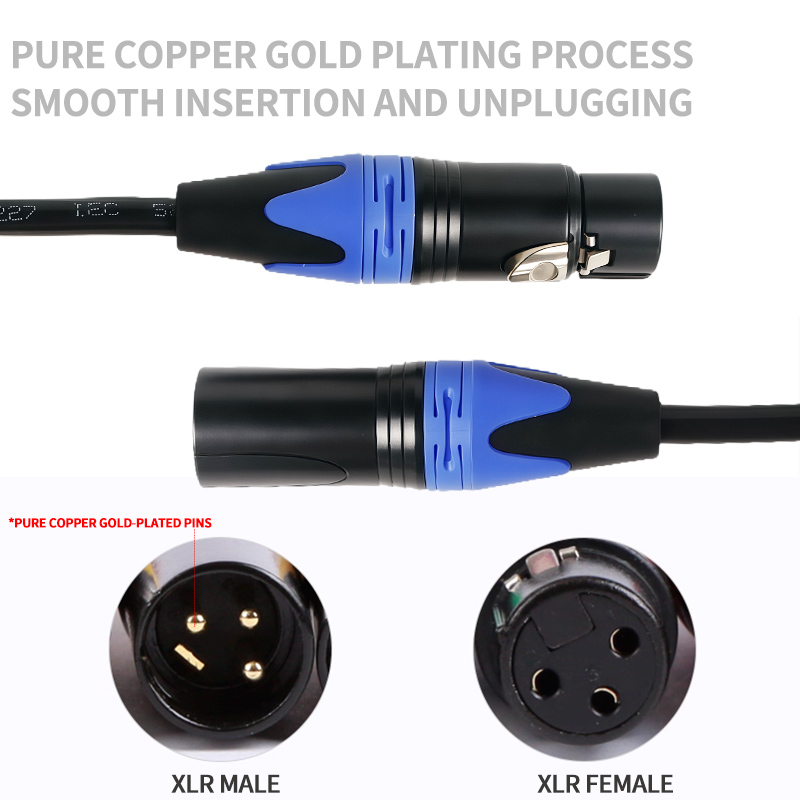 XLR Microphone Cable 3-Pin Mal - đánh giá và giá Cable Xlr Balanced