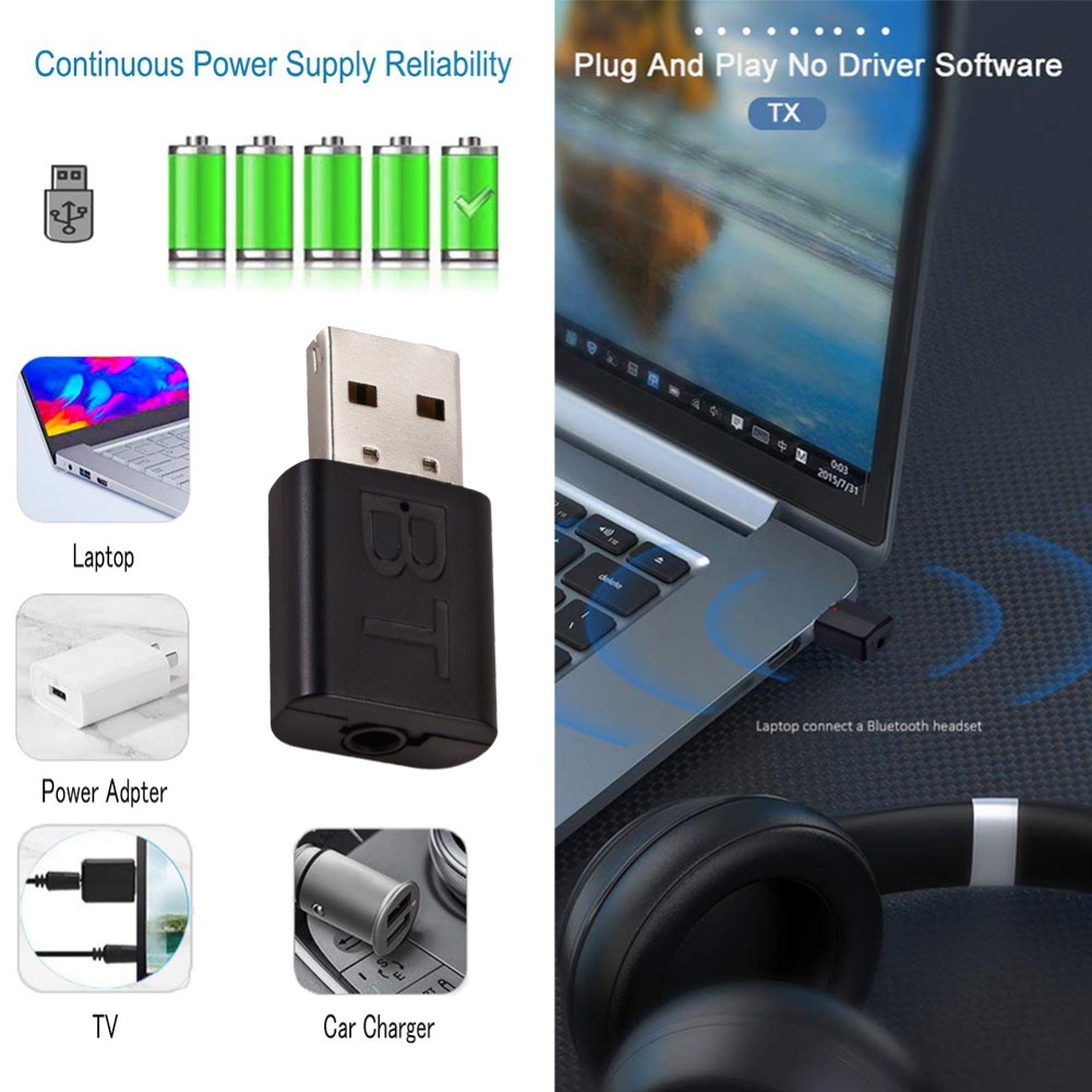 2 In 1 USB Bluetooth Receiver  - đánh giá và giá Audio Music Play