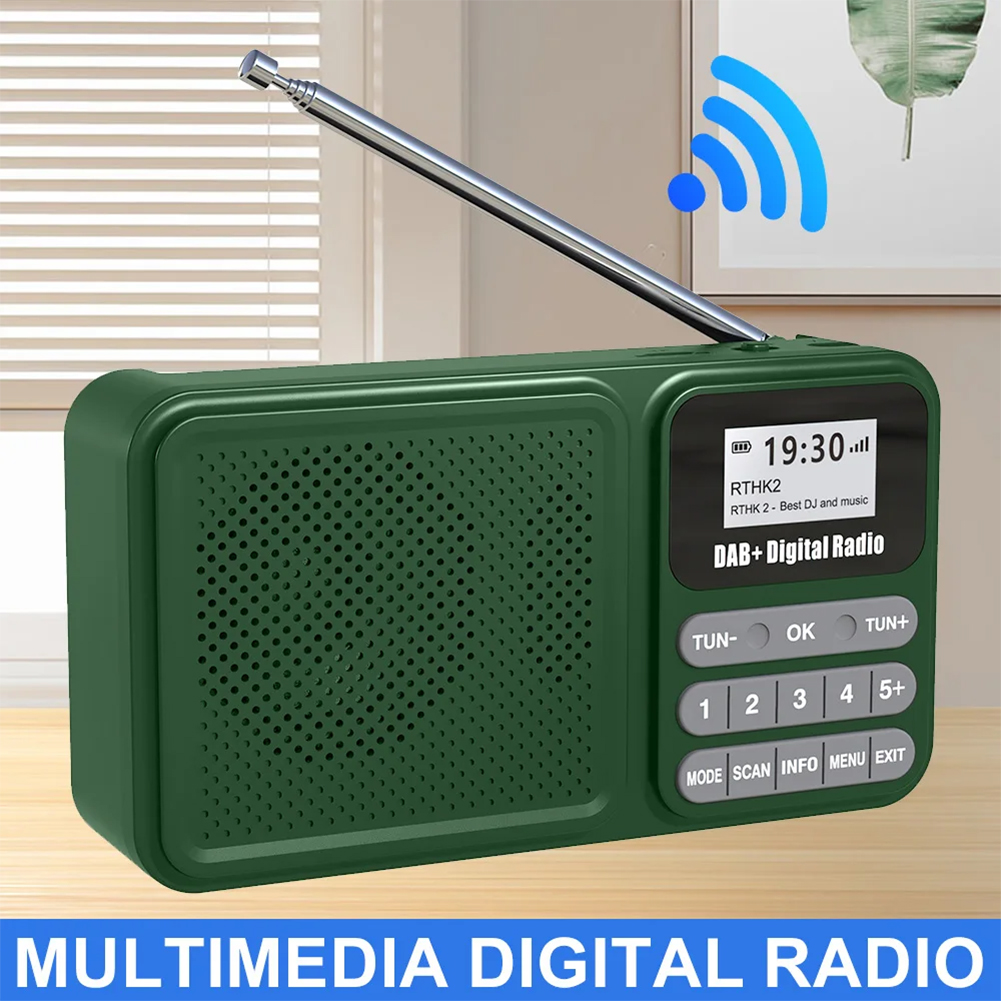 Portable DAB+ Radio with LCD D - đánh giá và giá Audio Music Play