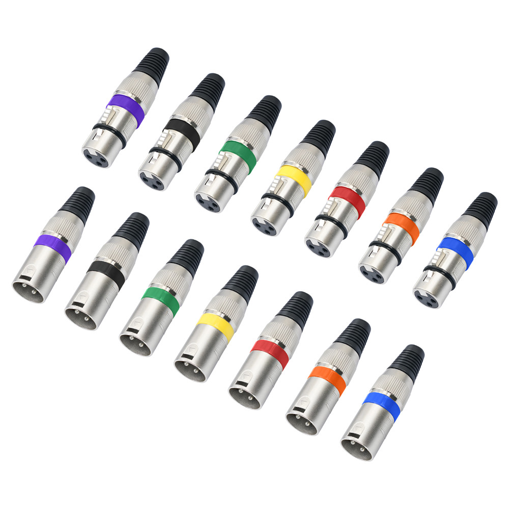 3Pin XLR Connector Zinc Alloy  - đánh giá và giá Cable Xlr Balanced