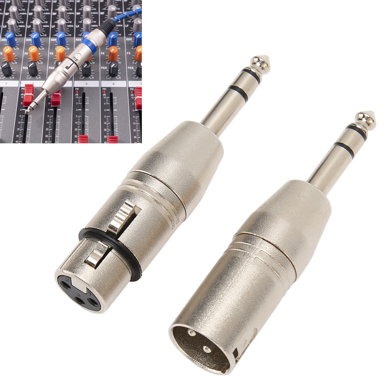 2Pcs 1/4 Inch TRS to XLR Adapt - đánh giá và giá Cable Xlr Balanced