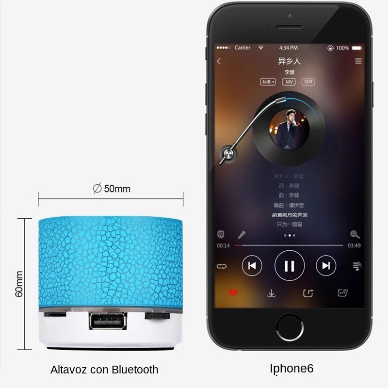 Mini Portable Outdoor Speaker  - đánh giá và giá Audio Music Play